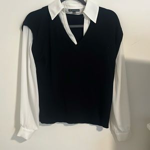 collared long sleeve shirt